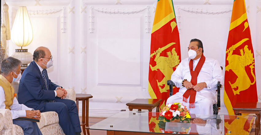 இந்திய வெளியுறவுத்துறை செயலாளர் கௌரவ பிரதமர் மஹிந்த ராஜபக்ஷ அவர்களுடன் சந்திப்பு