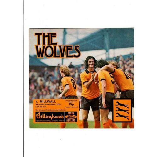 Millwall Away Football Programmes
