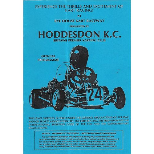 Go-Kart Racing Programmes