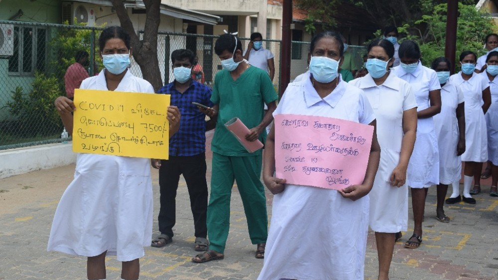 எமது கோரிக்கைகள் நிறைவேறாவிடில் நோயாளிகளின் அசௌரியங்களுக்கு அரசே பொறுப்பு - எஸ்.எச்.எம்.இல்ஹாம்