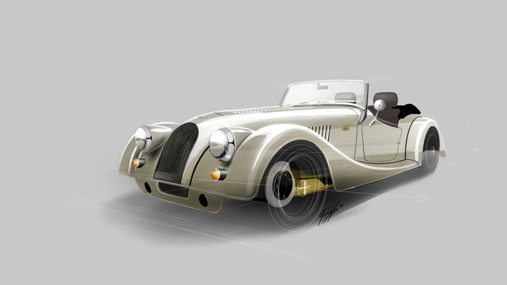 The Morgan Plus 4 70th Anniversary Edition