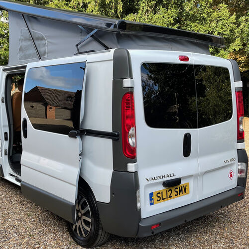 2012 Vauxhall Vivaro LWB Camper Van 2 Berth PRO Conversion 73292 Miles
