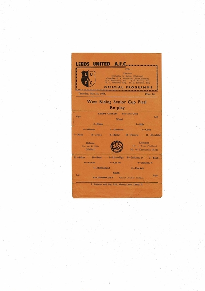 Latest News at Bob's Football Programmes