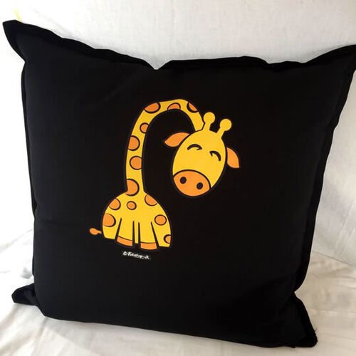 'Sleepy Giraffe' Cushion