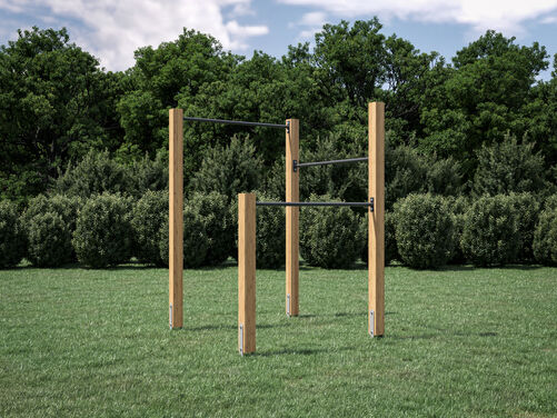 3 Pull up Bar Station DIY kit