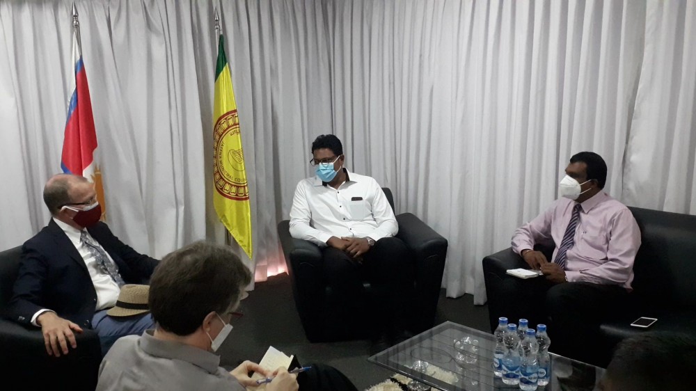 கனடா தூதுவர் - யாழ். மாநகர முதல்வர் சந்திப்பு