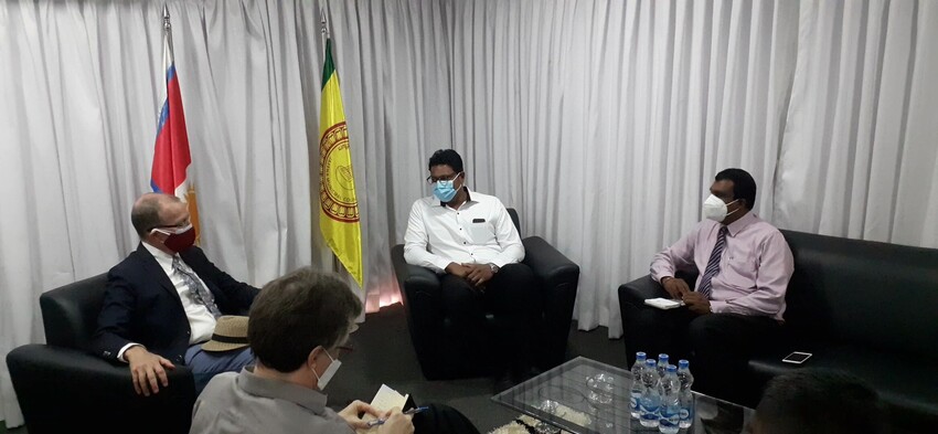 கனடா தூதுவர் - யாழ். மாநகர முதல்வர் சந்திப்பு