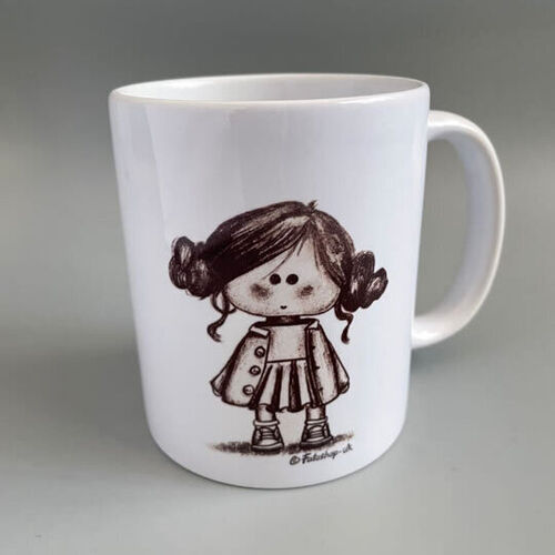 'Little Girl Doll' Mug