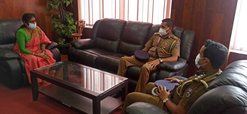 வடமாகாண புதிய பிரதி பொலிஸ் மா அதிபர் மன்னாருக்கு விஜயம். அரச அதிபருடன் சந்திப்பு