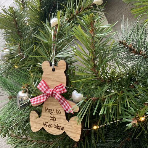 Teddy Bear Bauble