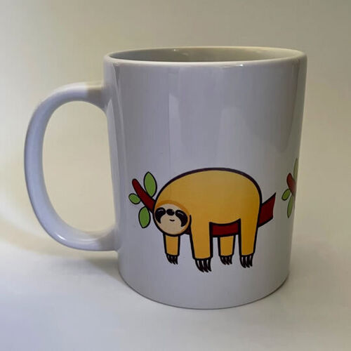 'Orange Sloth' Mug