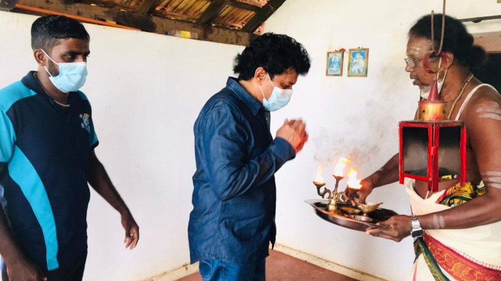 யாழ்ப்பாணம் வருகை தந்த மனோ கணேசன் எம். பி.