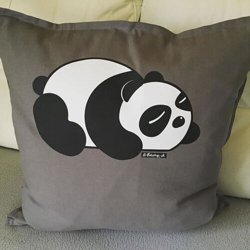 'Sleepy Panda' Cushion