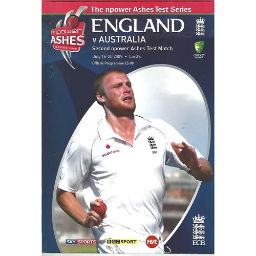Australia Cricket Programmes/Scorecards
