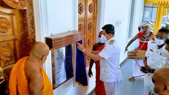 புதிதாக புனரமைக்கப்பட்ட பூசை மண்டபம்