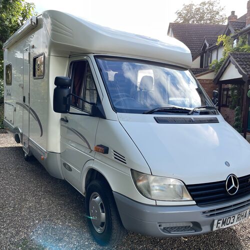 2003 McLouis Sterling 802 Motorhome FIXED BED 5 Berth Mercedes Sprinter 2.2