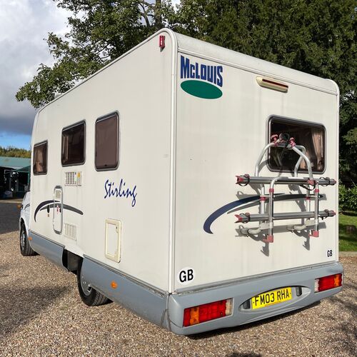 2003 McLouis Sterling 802 Motorhome FIXED BED 5 Berth Mercedes Sprinter 2.2