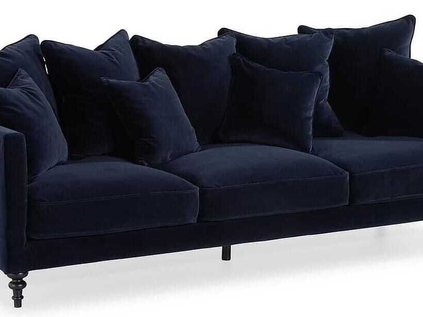 ROYAL 4 SEATER IN PLUSH NAVY