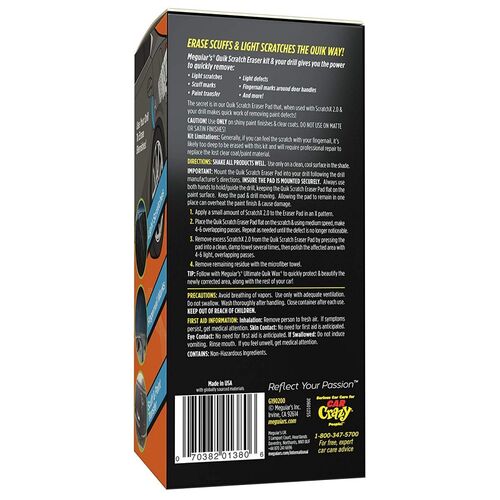 Meguiars Quik Scratch Eraser Kit