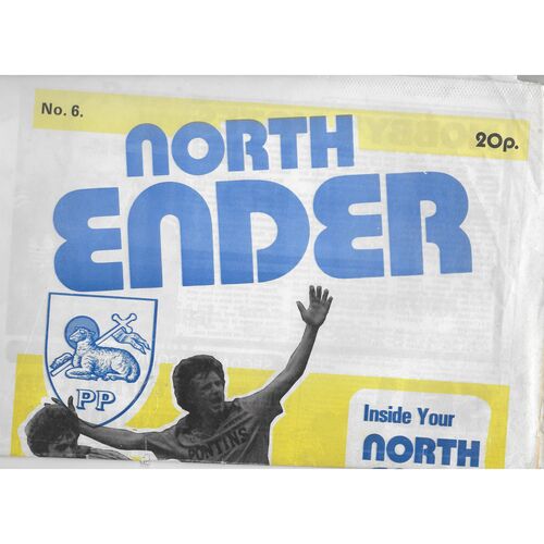 1979/80 Preston North End v Morton Anglo Scottish Cup Football Programme