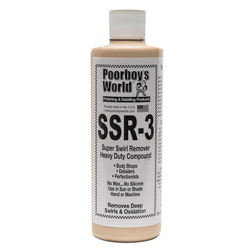 Poorboys Super Swirl Remover SSR3