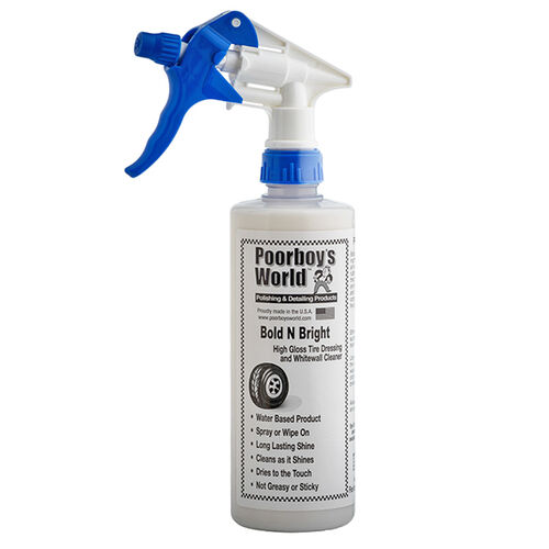 Poorboys Bold N Bright Tyre Dressing Spray