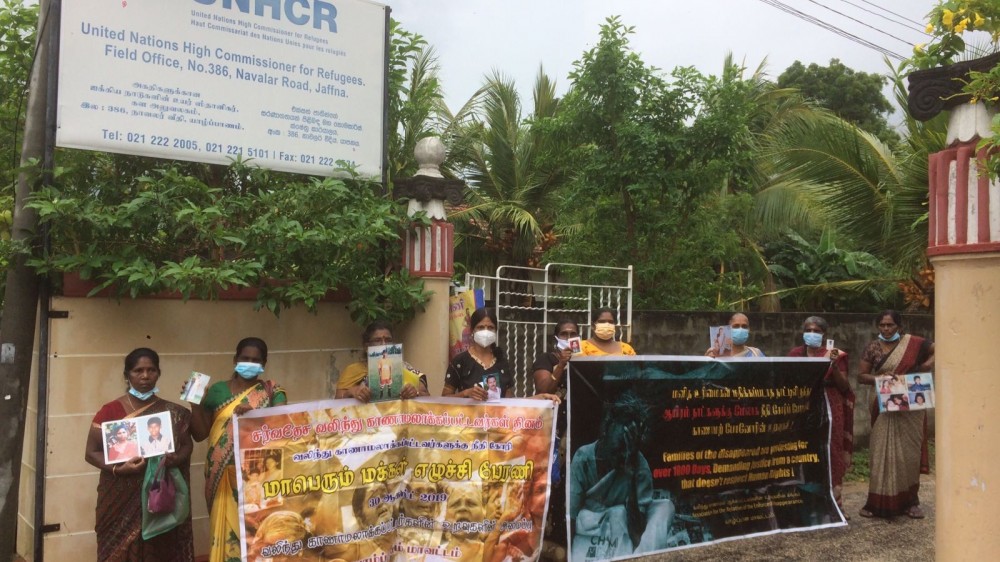 சர்வதேசத்திடம் காணமல் ஆக்கப்பட்டோரை மீட்டெடுக்க உதவிக்கரம் நீட்டும்  உறவுகள்