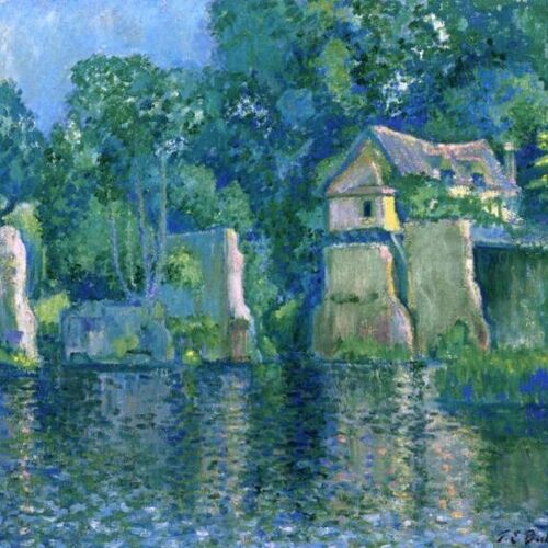 The Red Bridge in Vernon