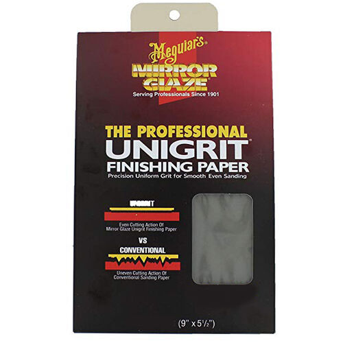 Meguiars Unigrit Wet Sanding Finishing Papers