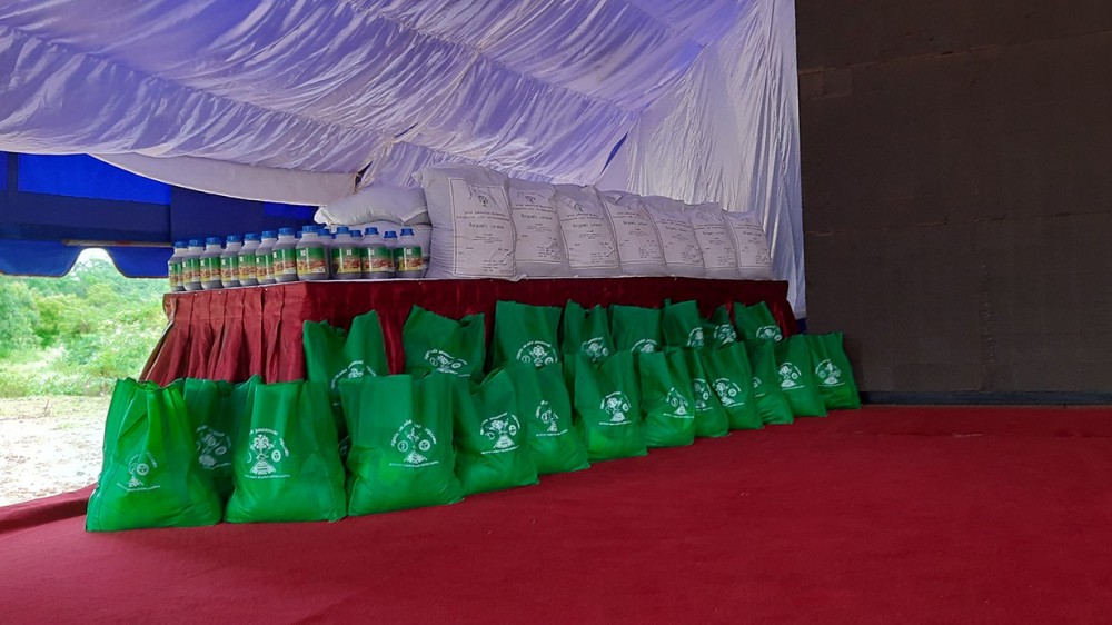 இராணுவத்தினரால் உருவாக்கப்பட்ட சேதன பசளை