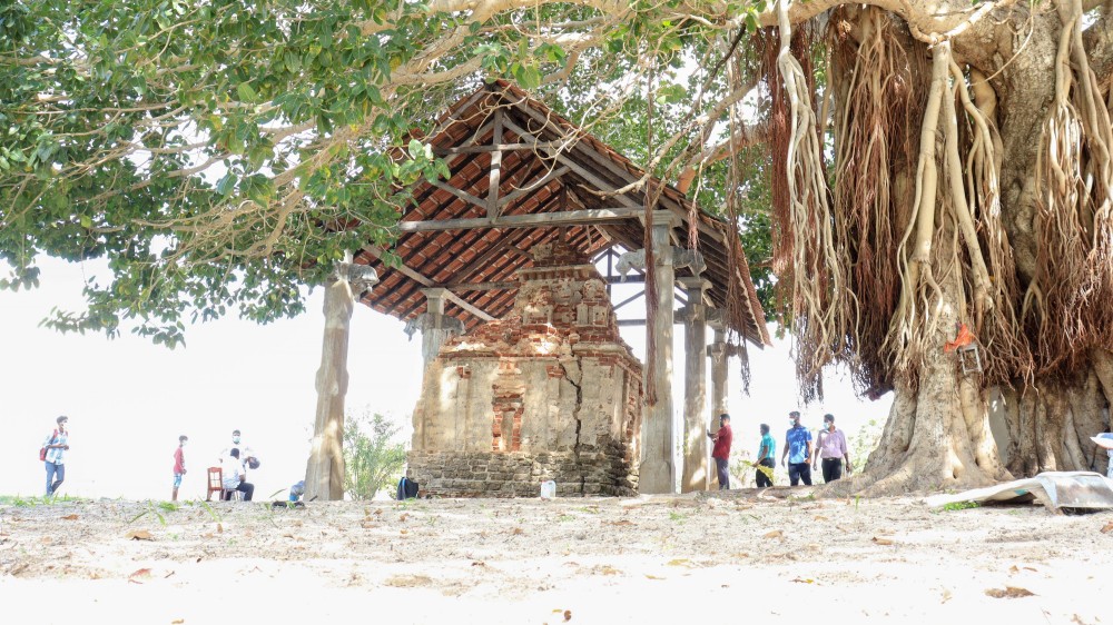 மண்ணித்தலை சிவன் ஆலயத்தை பாதுகாப்பதற்குரிய பணிகள் ஆரம்பம்.