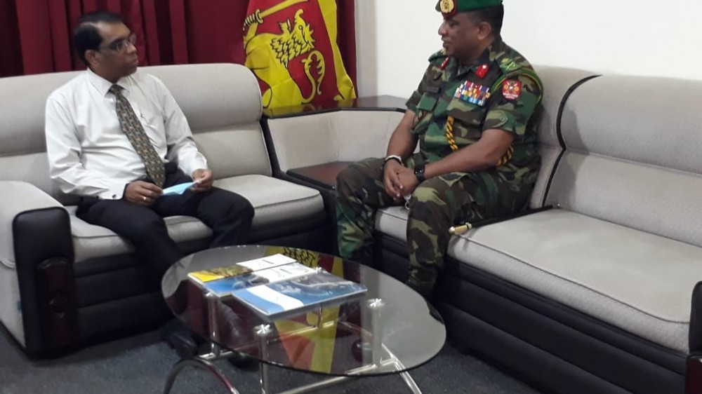 யாழ் அரசாங்க அதிபர் – இராணுவ கட்டளைத் தளபதி சந்திப்பு