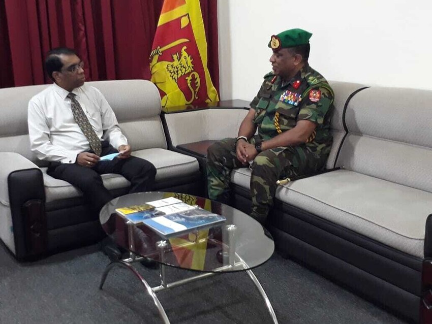யாழ் அரசாங்க அதிபர் – இராணுவ கட்டளைத் தளபதி சந்திப்பு