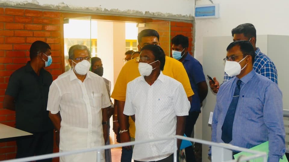 யாழ் பல்கலைக்கழகத்திற்கு இராஜாங்க அமைச்சர் விஜயம்