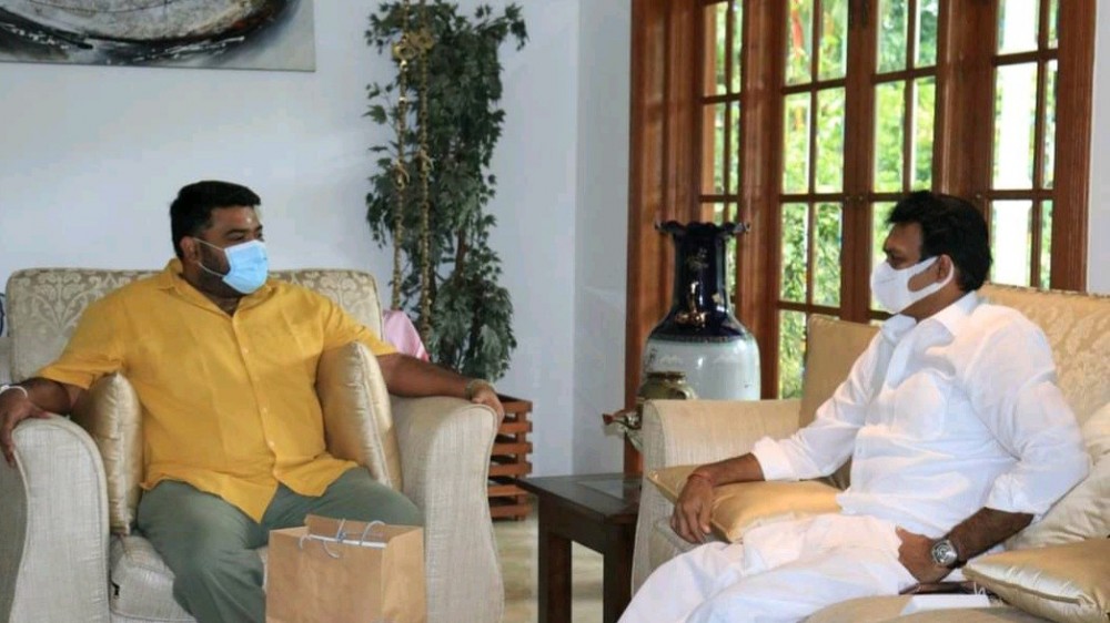 அங்கஜன் இராமநாதம் - செந்தில் தொண்டமானுக்குமான் சந்திப்பு