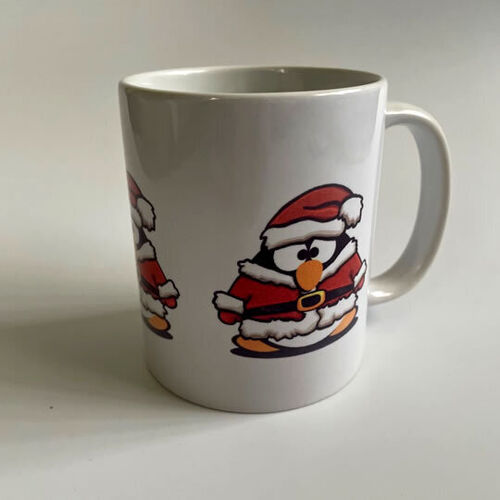 'Santa Penguin' Mug