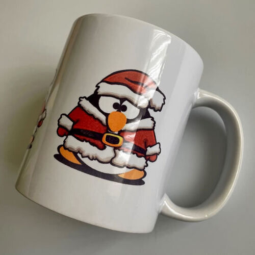 'Santa Penguin' Mug