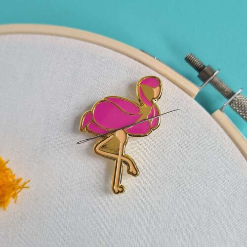 Paraffle Magnetic Flamingo Needle Minder