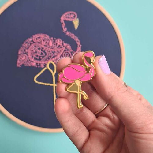 Paraffle Magnetic Flamingo Needle Minder