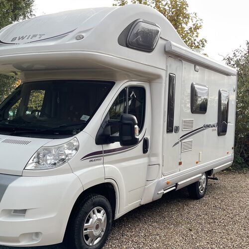 2008 Swift Sundance 590 RL Motorhome 4 Berth Rear Lounge 23k miles