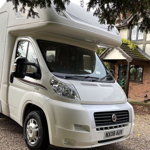 2008 Swift Sundance 590 RL Motorhome 4 Berth Rear Lounge 23k miles