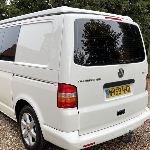 59reg VW Transporter T5 TDi 130 Camper Van 4 Berth White PRO Conversion!