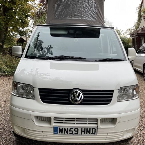 59reg VW Transporter T5 TDi 130 Camper Van 4 Berth White PRO Conversion!