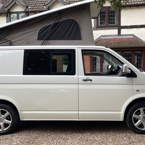 59reg VW Transporter T5 TDi 130 Camper Van 4 Berth White PRO Conversion!