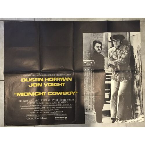 Midnight Cowboy UK Quad Film Poster
