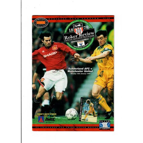 Sunderland Home Football Programmes