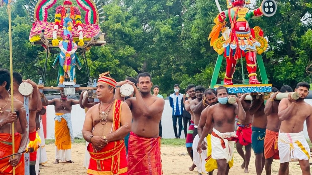 பேசாலையில் கந்த சஷ்டி உற்சவ சூரசம்ஹாம்