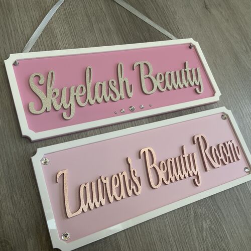 Salon / Door Sign
