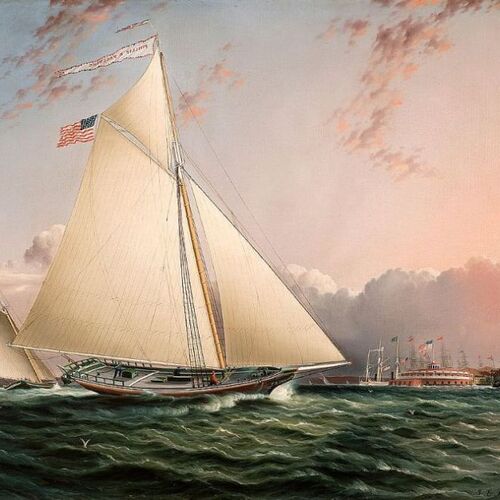 The Phillip R. Paulding in New York Harbor