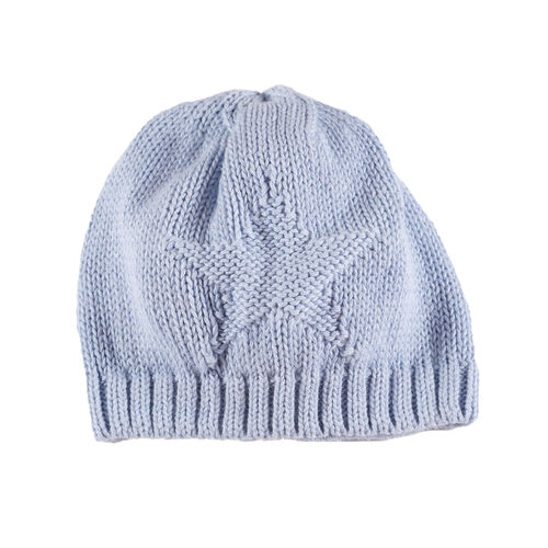 Organic Baby Hat - Blue